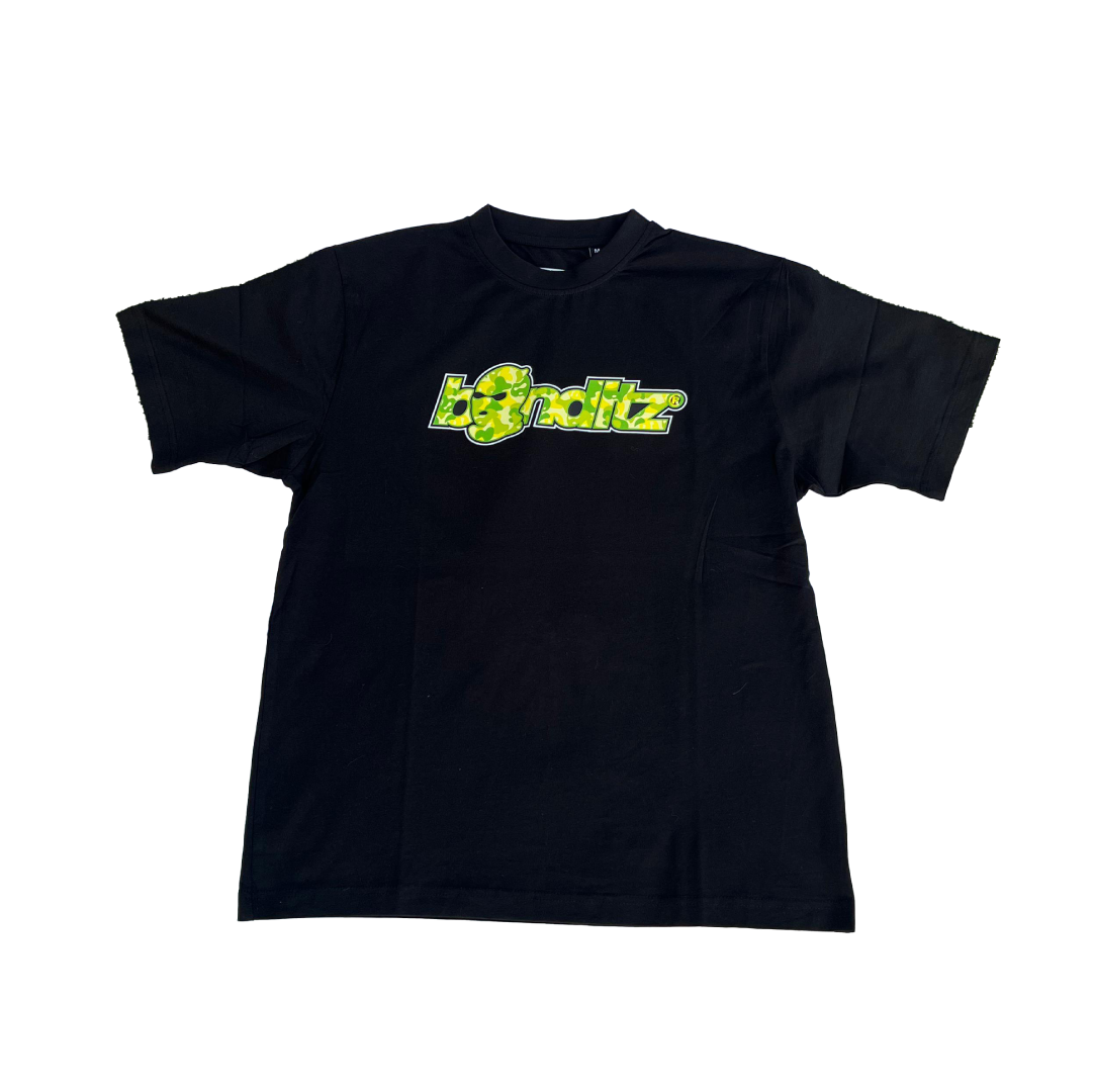 BANDITZ ® CAMO BLACK TEE