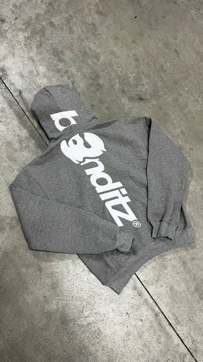BANDITZ ® GREY HOODIE
