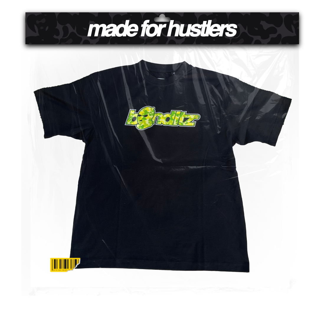 BANDITZ ® CAMO BLACK TEE